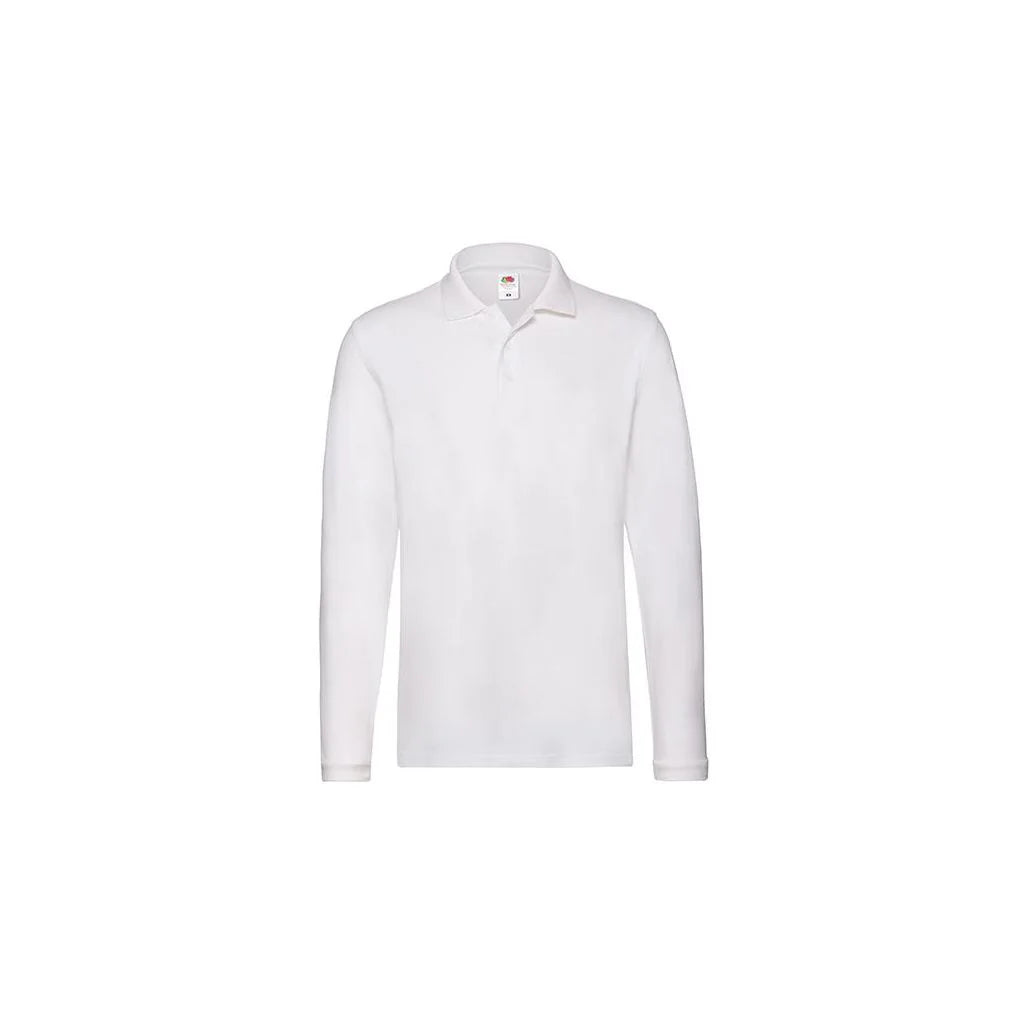 Herre Premium langærmet Polo T-shirt
